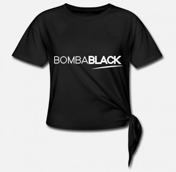B.Black Knotted Black Woman T-Shirt (Face)