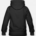 B.Black Premium Black Hooded Sweatshirt