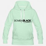 B.Black Premium Green Hooded Sweatshirt (Face)