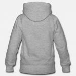 B.Black Premium Grey Hooded Sweatshirt