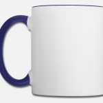 B.Blue Contrasted Mug
