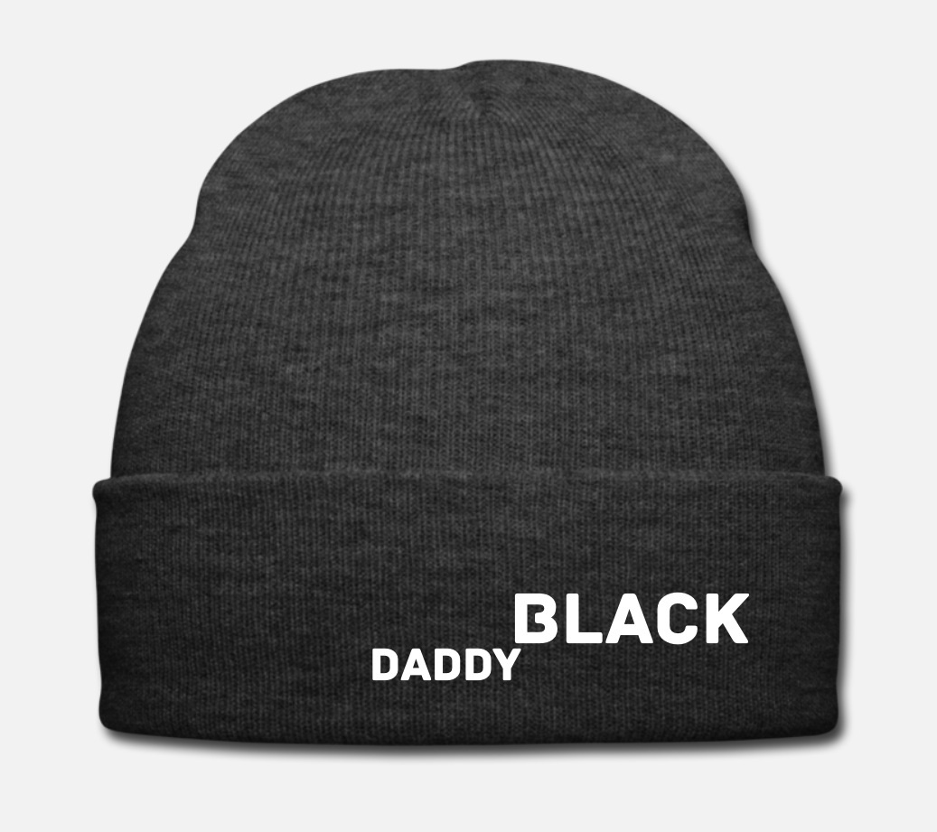 Daddy Black Winter Beanie